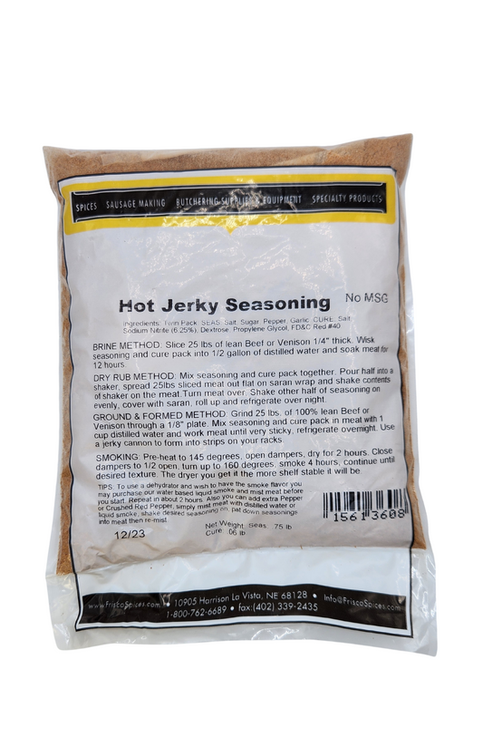 Hot Jerky Seasoning