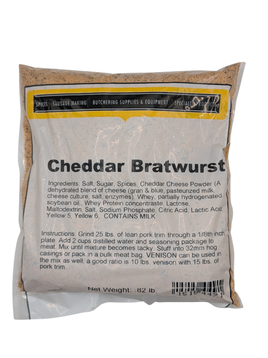 Cheddar Cheese Bratwurst Seasoning