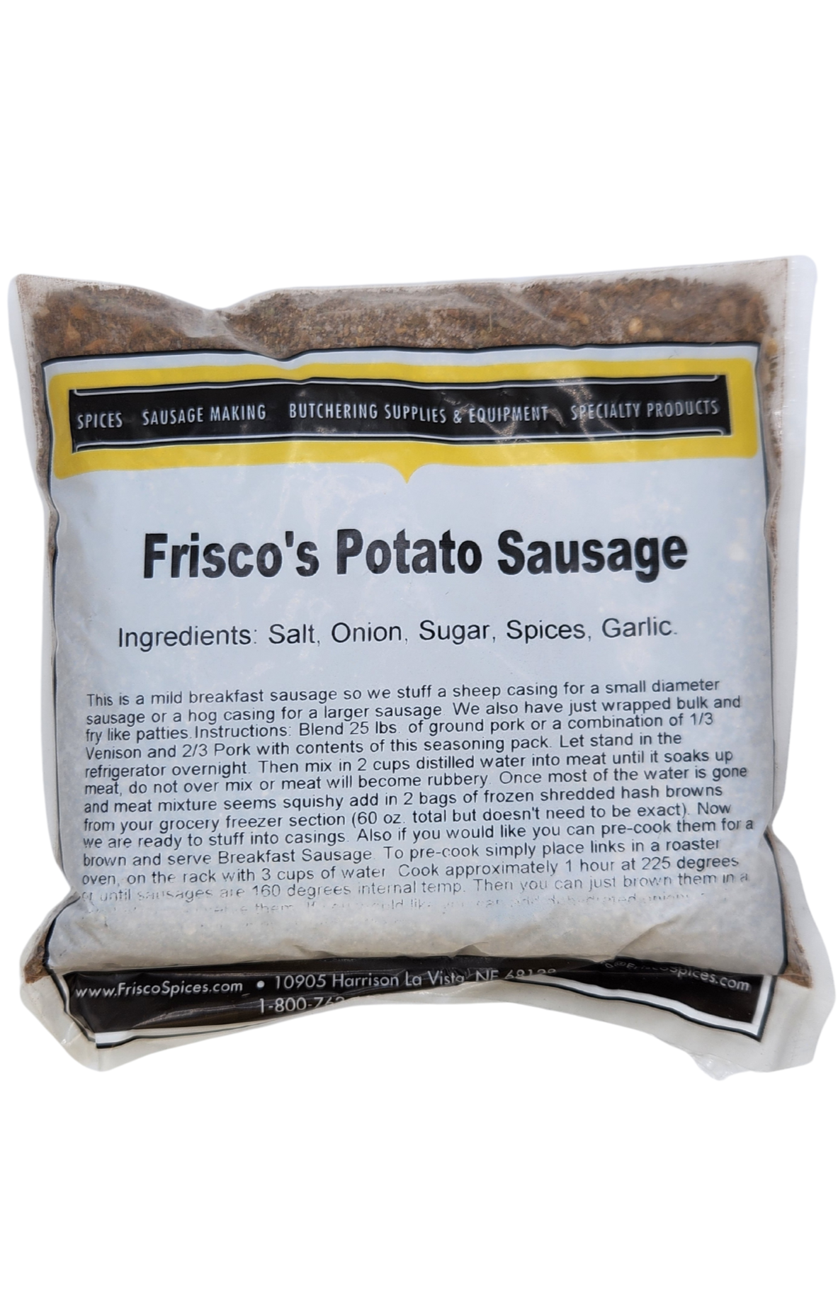 Potato Sausage Seasoning
