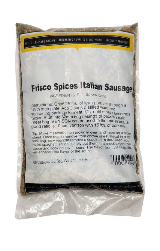 "Frisco Robust" Italian Sausage Seasoning