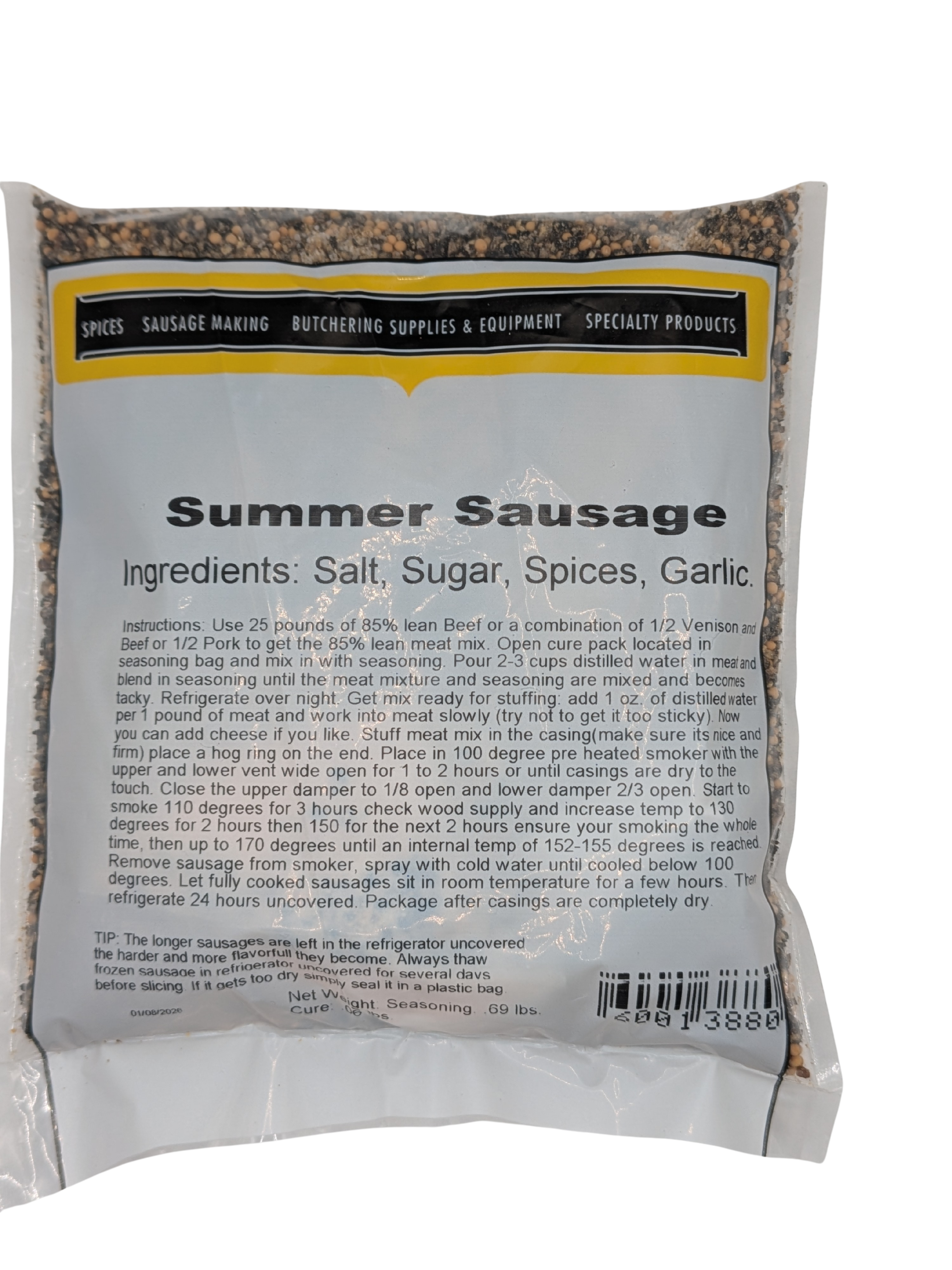 Summer Sausage Seasoning – Frisco Brand Spices - Main Image