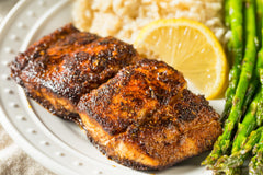 Homemade Blackened Mahimahi White Fish