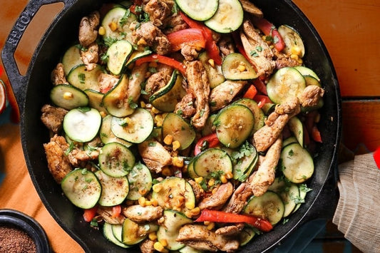 A Southwestern Sensation: Frisco Brands Spices Blend Southwest Chicken and Vegetable Skillet Recipe
