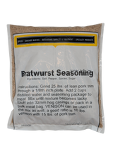 Bratwurst Seasoning