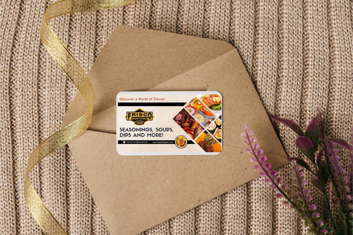 Frisco Brand Spices Gift Card