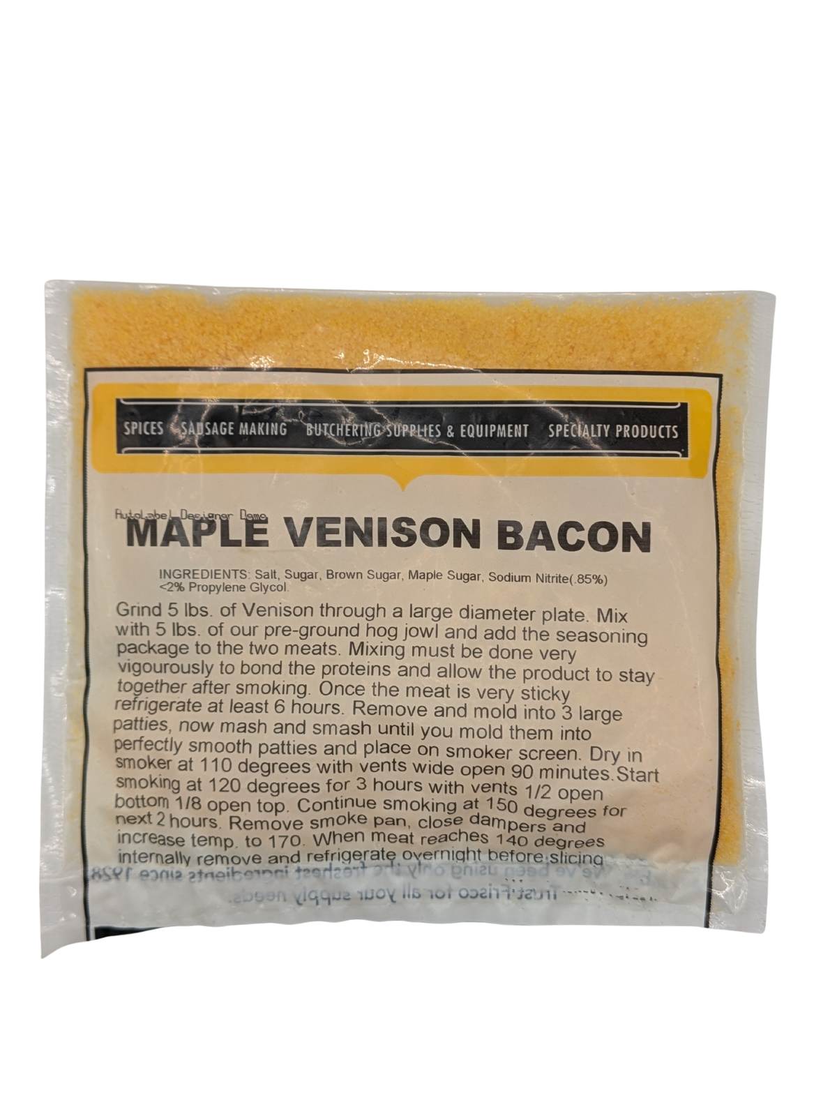 Maple Bacon Cure