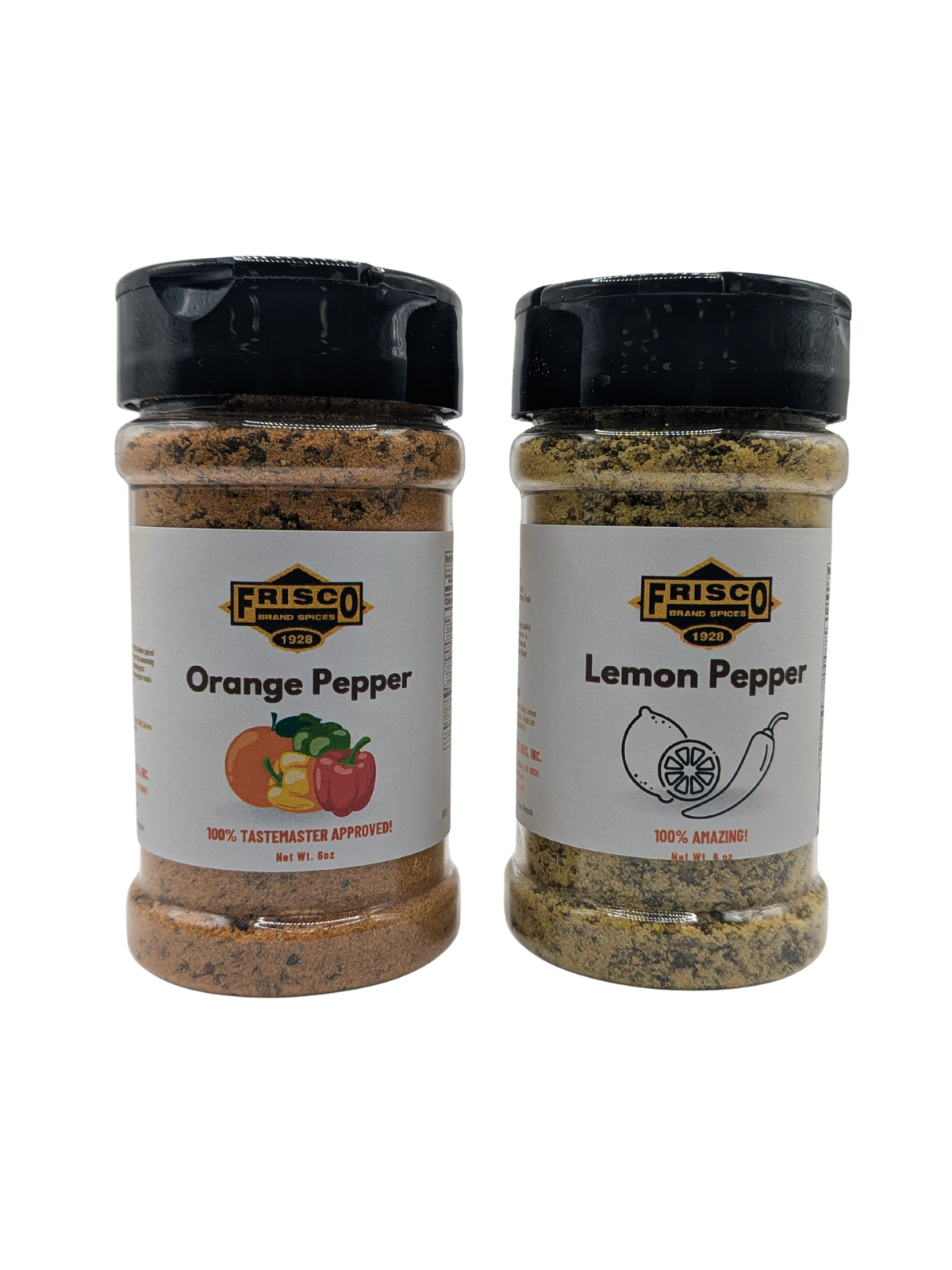 Frisco Citrus Duo: Orange Pepper & Lemon Pepper