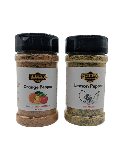 Frisco Citrus Duo: Orange Pepper & Lemon Pepper