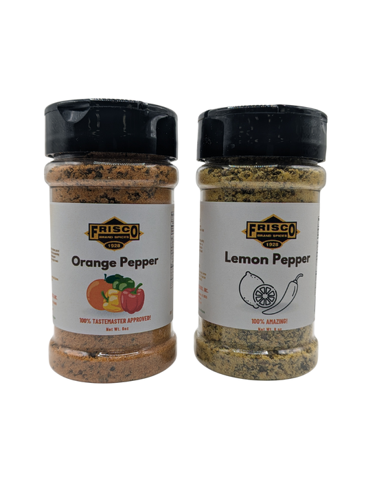 Frisco Citrus Duo: Orange Pepper & Lemon Pepper