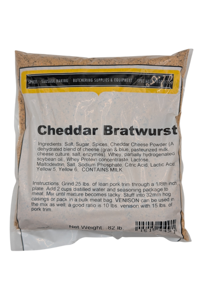 Cheddar Cheese Bratwurst Seasoning