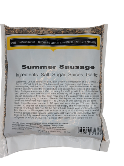 Summer Sausage Seasoning