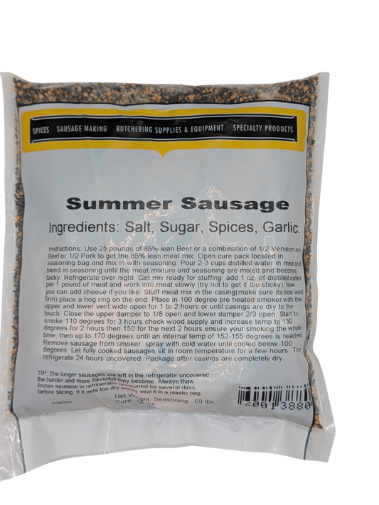 Summer Sausage Seasoning