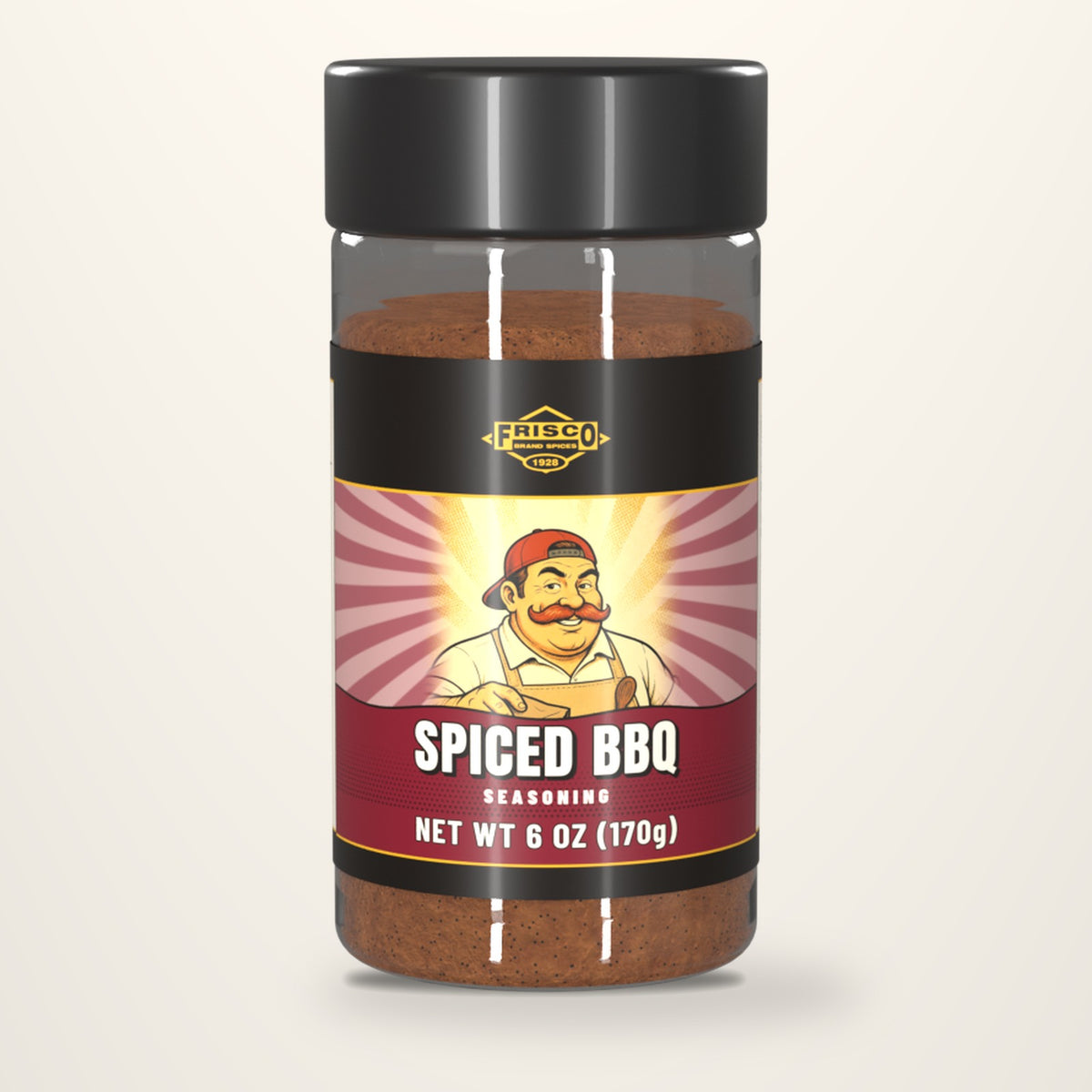 Spiced BBQ seasoning packshot