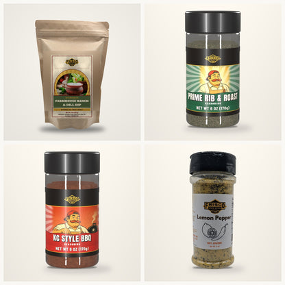 Hank's Grill Starter Gift Box: Store photos of each item in the box