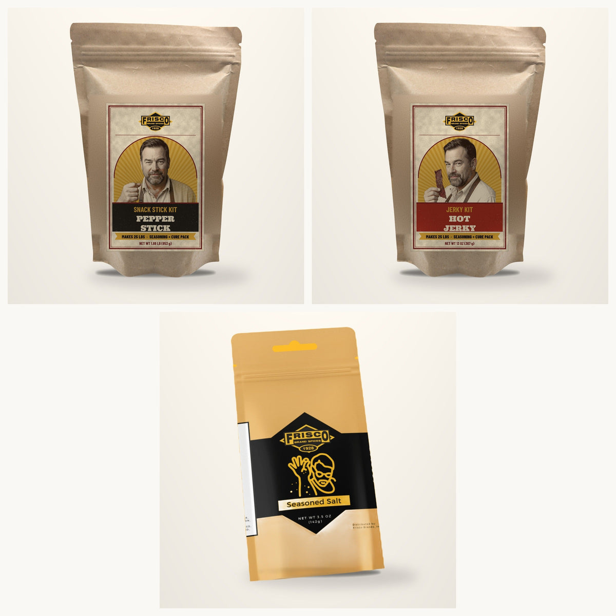 Jack's Smokehouse Gift Box: Store photos of the bags in this box