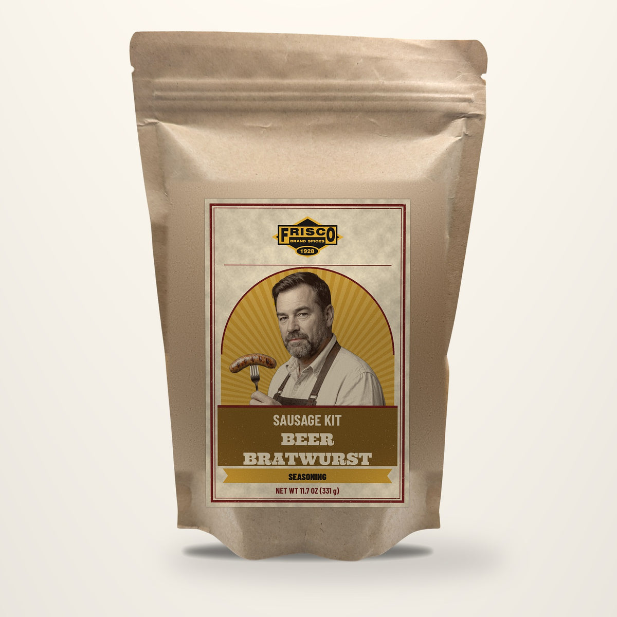 Beer Bratwurst seasoning pouch