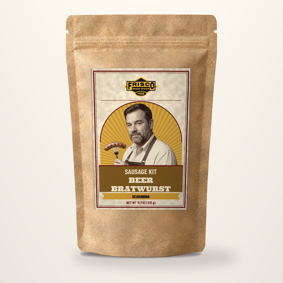 Beer Bratwurst seasoning packshot