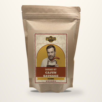 Cajun Sausage seasoning pouch