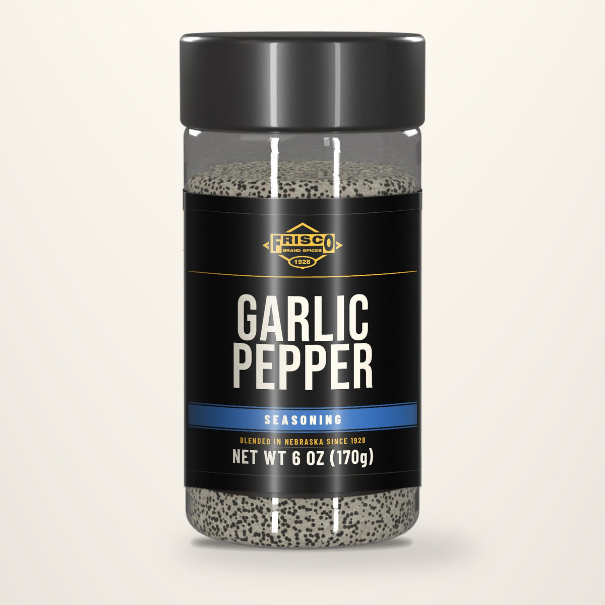 Garlic Pepper Seasoning with the new Frisco Black Label