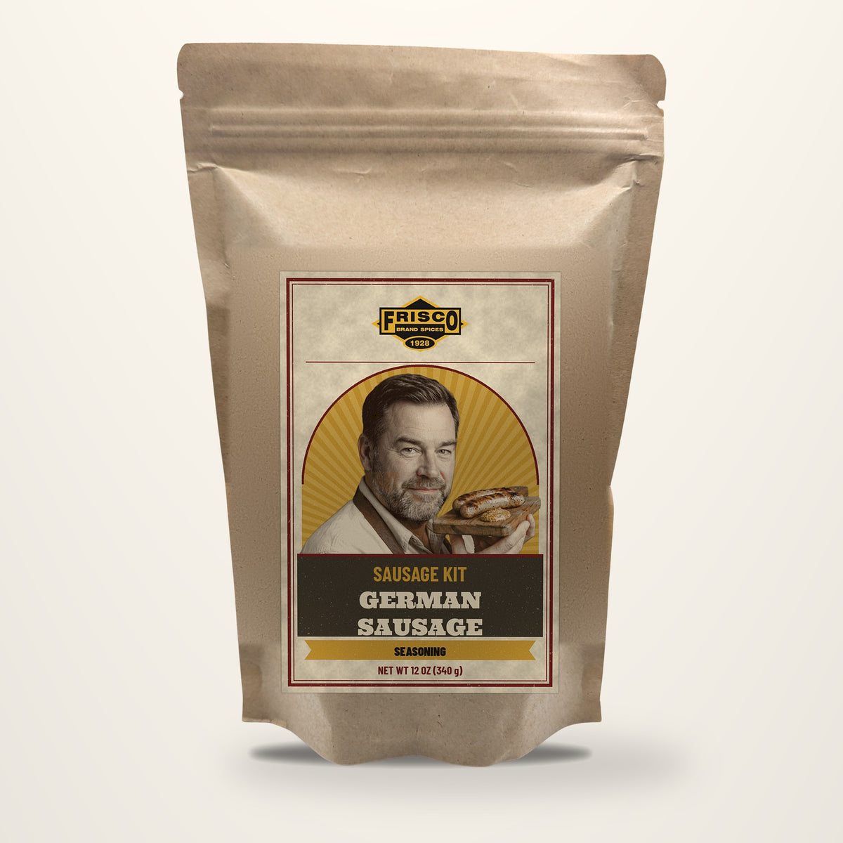 German Sausage seasoning pouch