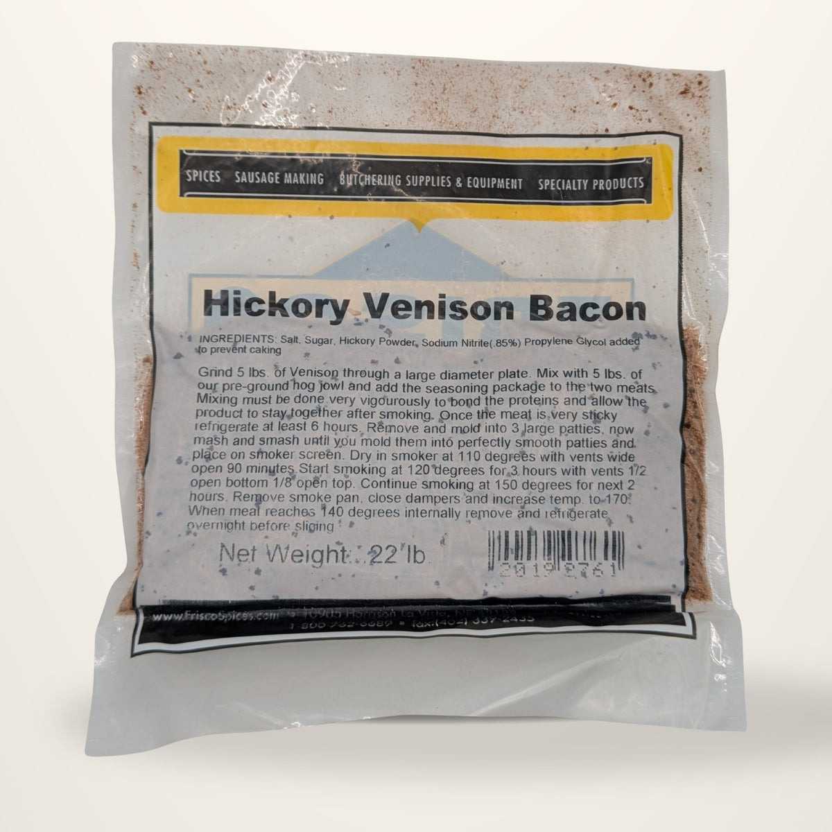 Hickory Bacon Cure bulk bag
