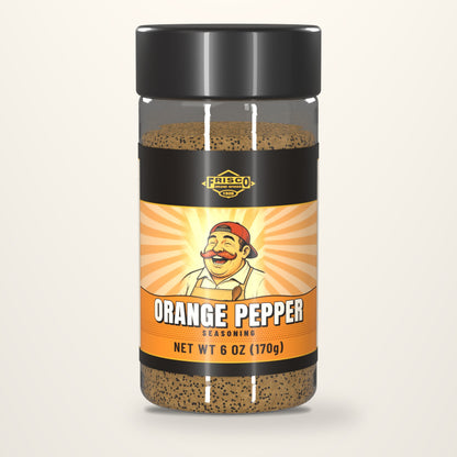 Orange Pepper Seasoning package