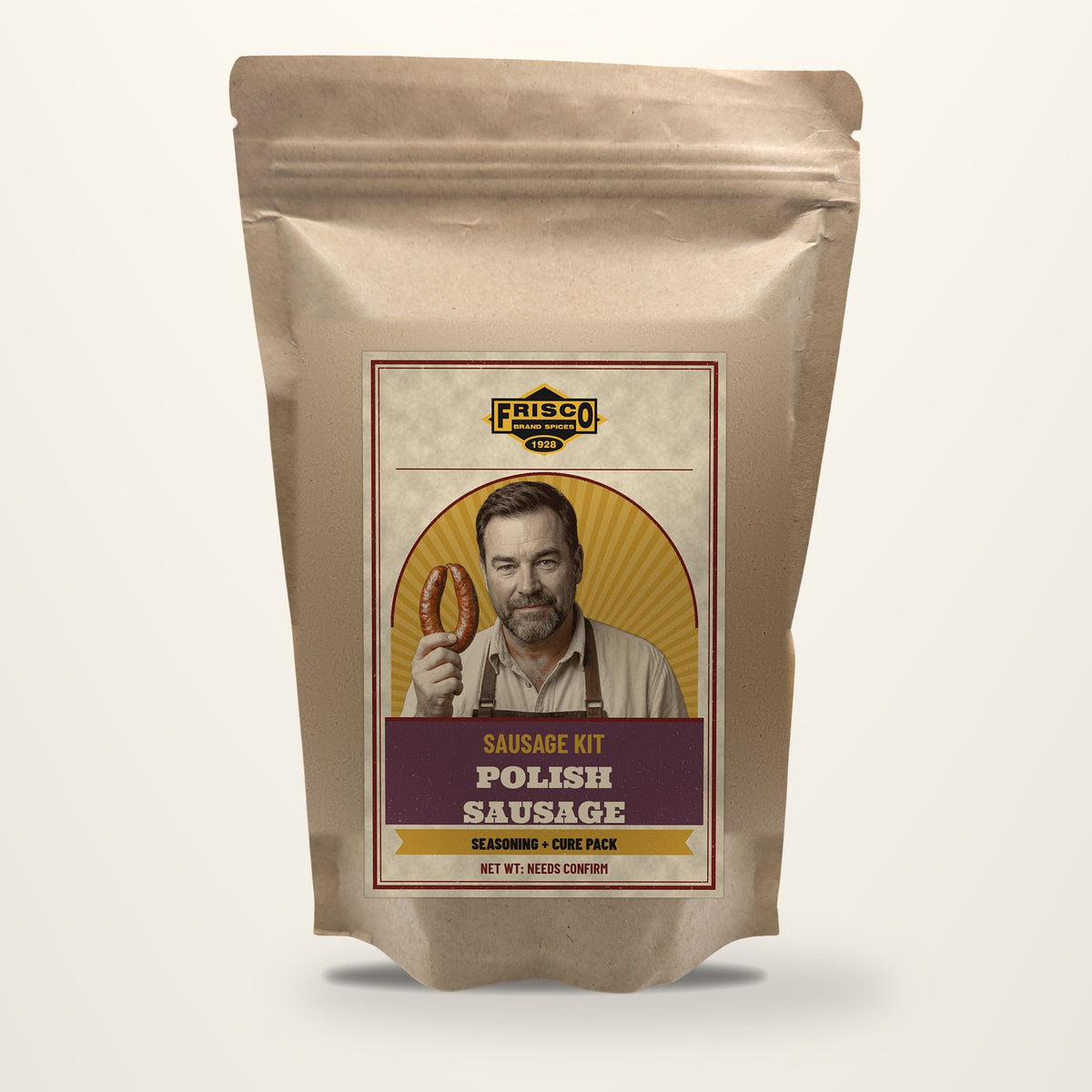 Polish Sausage seasoning pouch