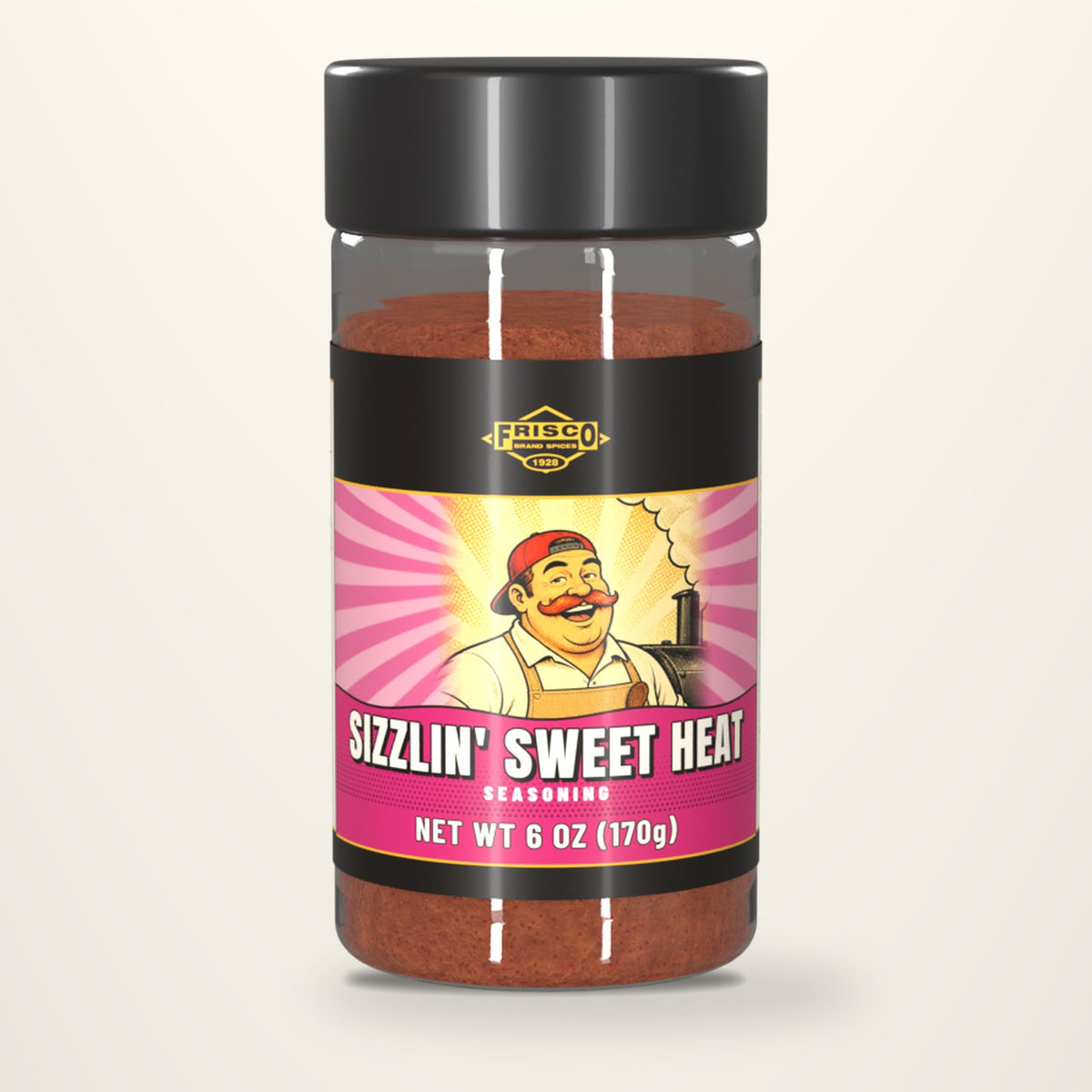 Sizzlin' Sweet Heat BBQ seasoning packshot