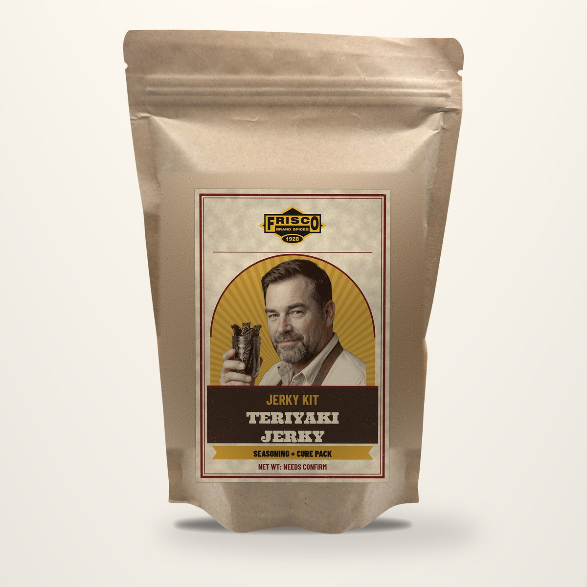 Teriyaki Jerky seasoning pouch