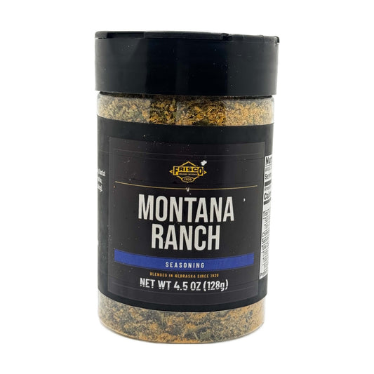Montana Ranch Seasoning bottle, front