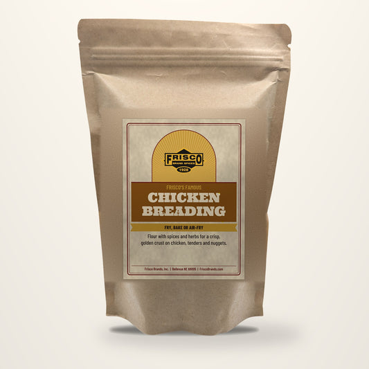 Frisco's Famous Chicken Breading package