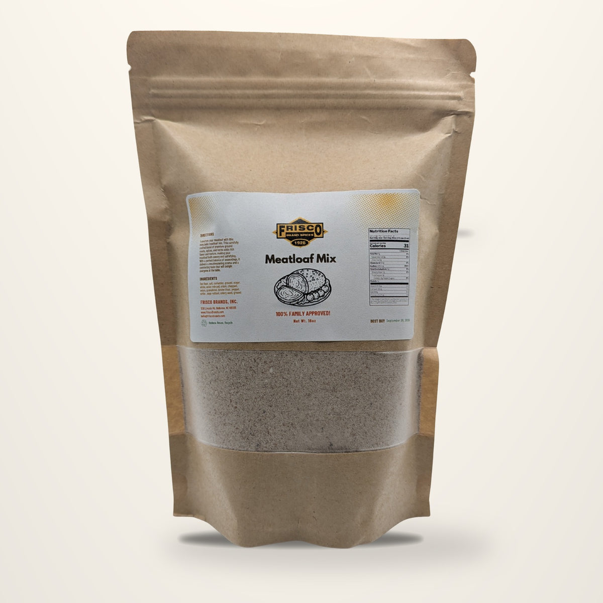 Meatloaf Seasoning studio packshot